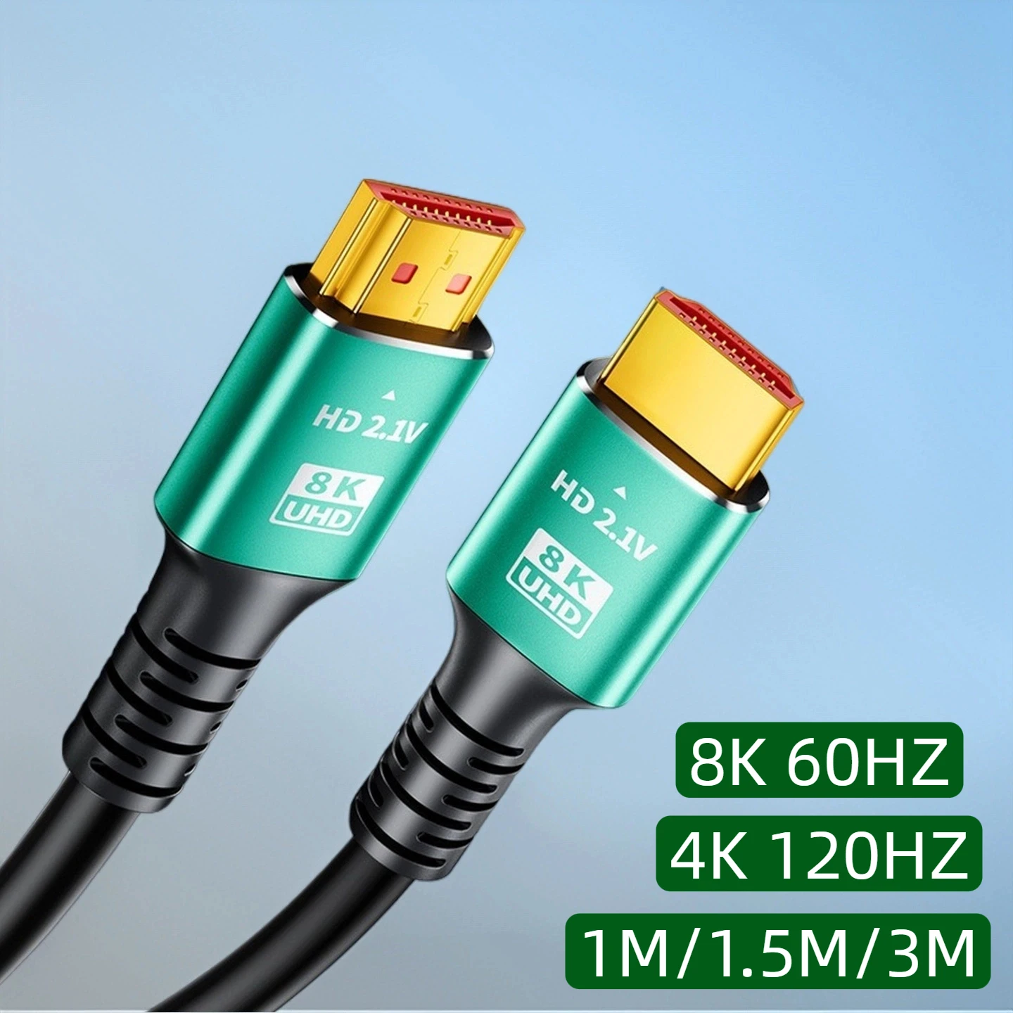 Hdmi 2.1 Cable 8K 60Hz 48Gbps Earc - 8K HDMI-Compatible Cable 4K@120Hz 8K@60Hz HDMI