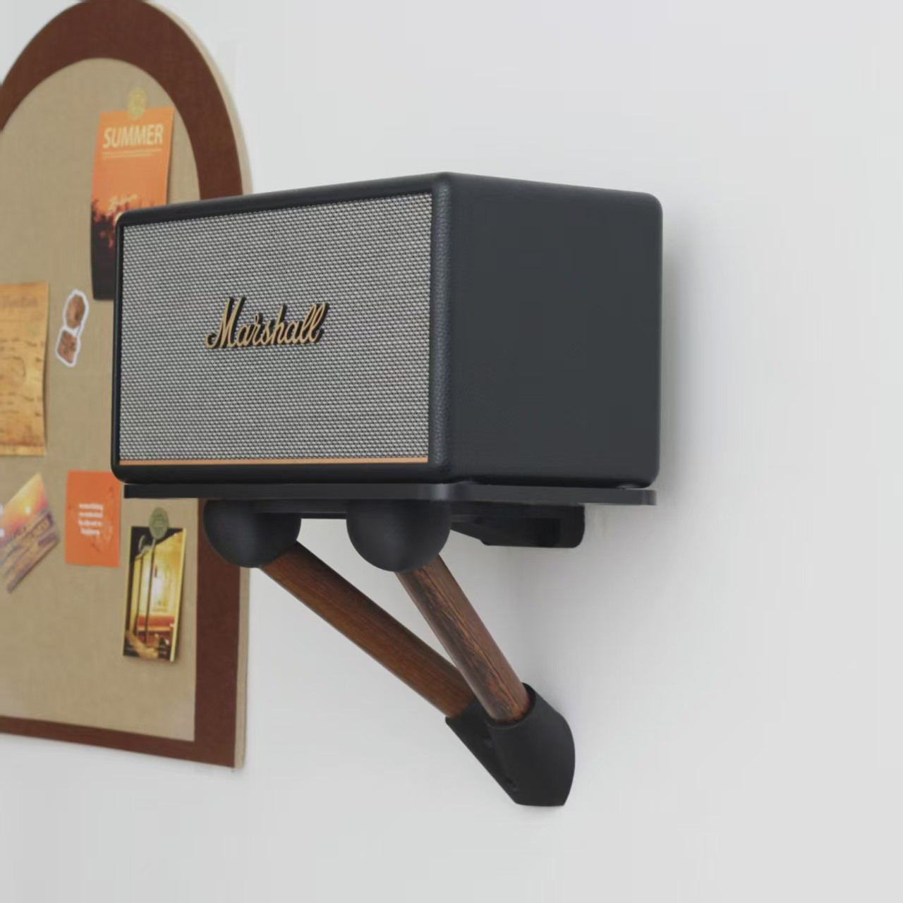 Speaker Wall Ceiling Mount Bracket - Solid Wood Speaker Mount Wall Bracket