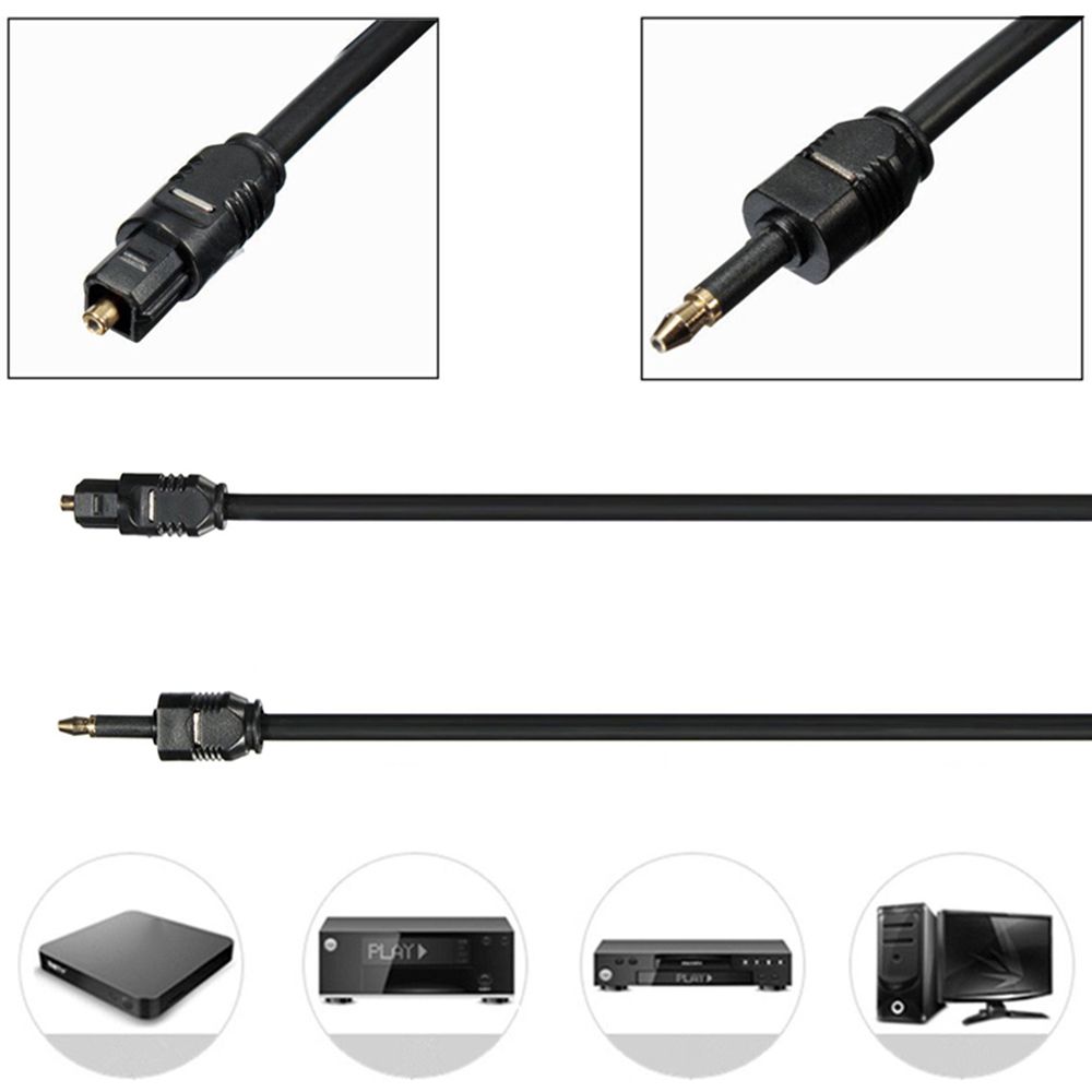 Gold-plated Connector 3.5mm to - Optical Audio Cable Toslink Gold Plated review and price