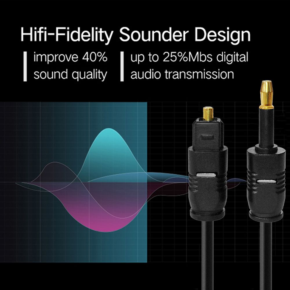 Gold-plated Connector Optical  - Optical Audio Cable Toslink Gold Plated review and price