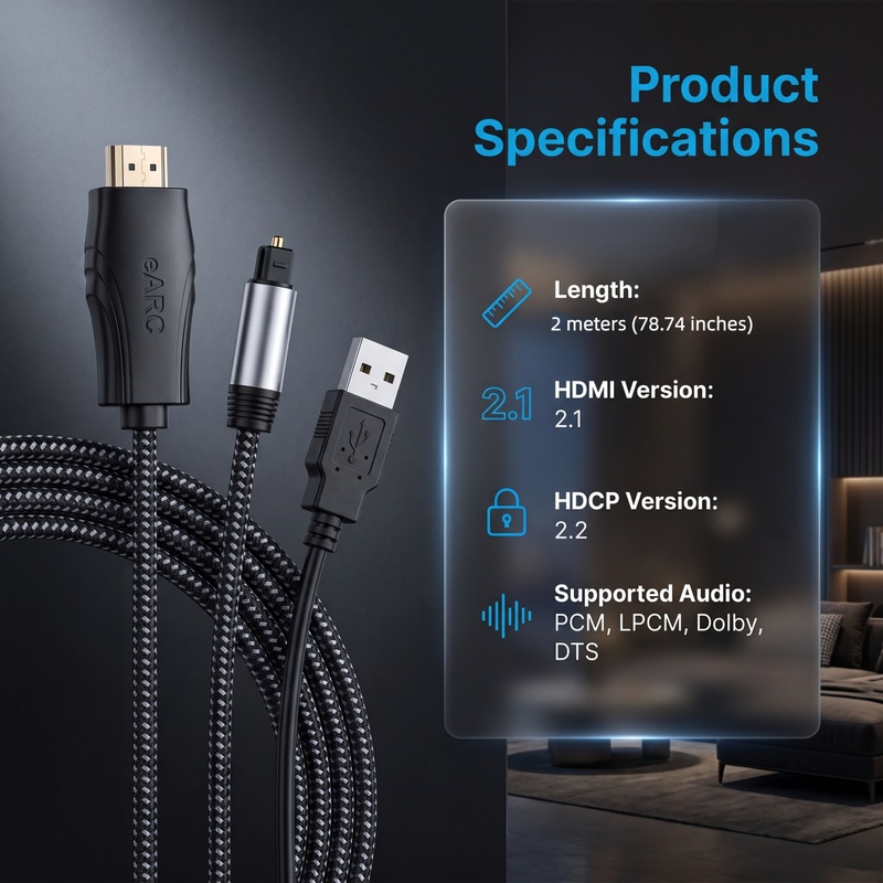 HDMI EARC ARC to Optical SPDIF - Dolby Atmos Soundbar Hdmi Earc review and price