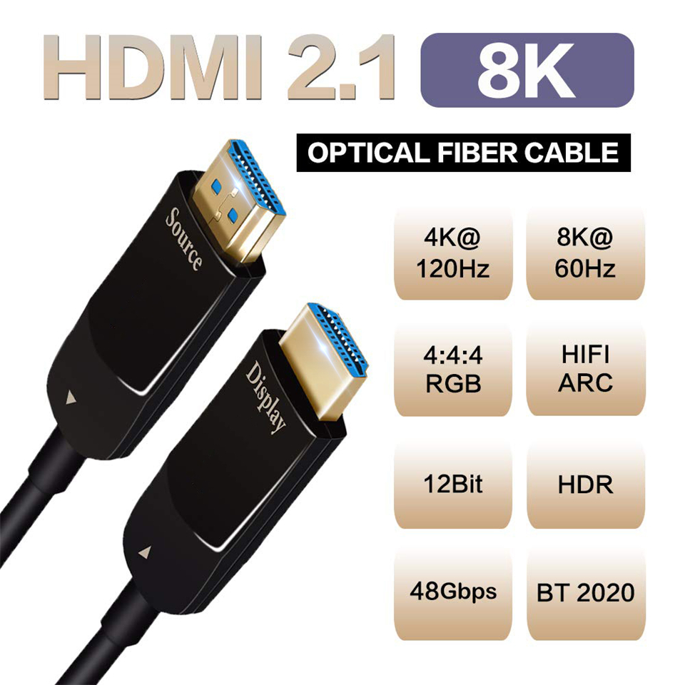 Navceker Optical Fiber 8K 60Hz - Hdmi 2.1 Cable 8K 60Hz 48Gbps Earc review and price