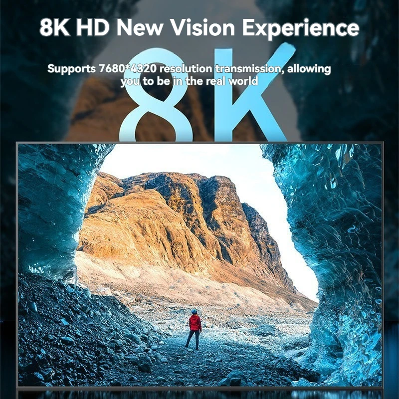 8K HDMI-Compatible Cable 4K@12 - Hdmi 2.1 Cable 8K 60Hz 48Gbps Earc review and price