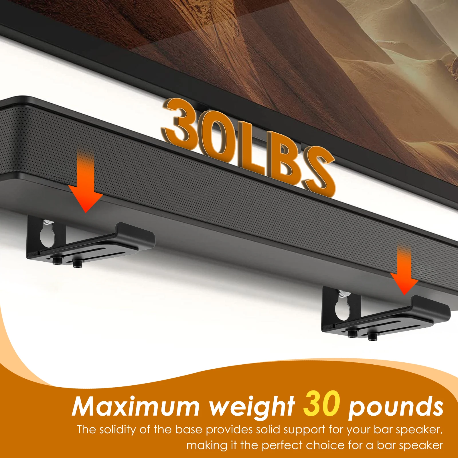 Sound Bar Mount Wall Bracket E - Soundbar Wall Mount Bracket Universal review and price