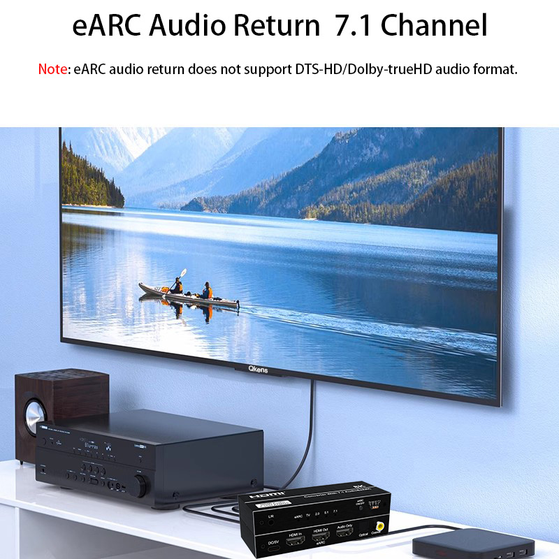 8K 60Hz HDMI EARC Return Audio - Dolby Atmos Soundbar Hdmi Earc review and price