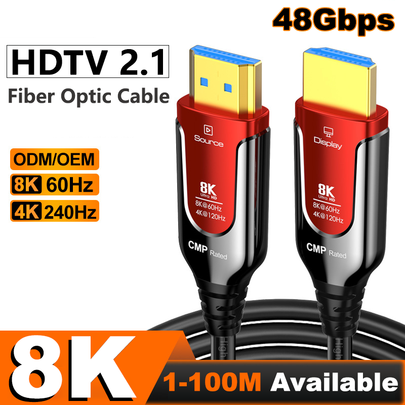 CMP Fire-Rated 8K HDMI 2.1 Fib - Hdmi 2.1 Cable 8K 60Hz 48Gbps Earc review and price