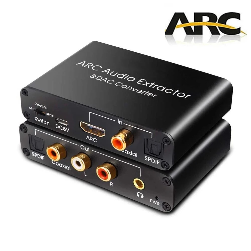 192KHz ARC DAC Audio Extractor - Dolby Atmos Soundbar Hdmi Earc review and price