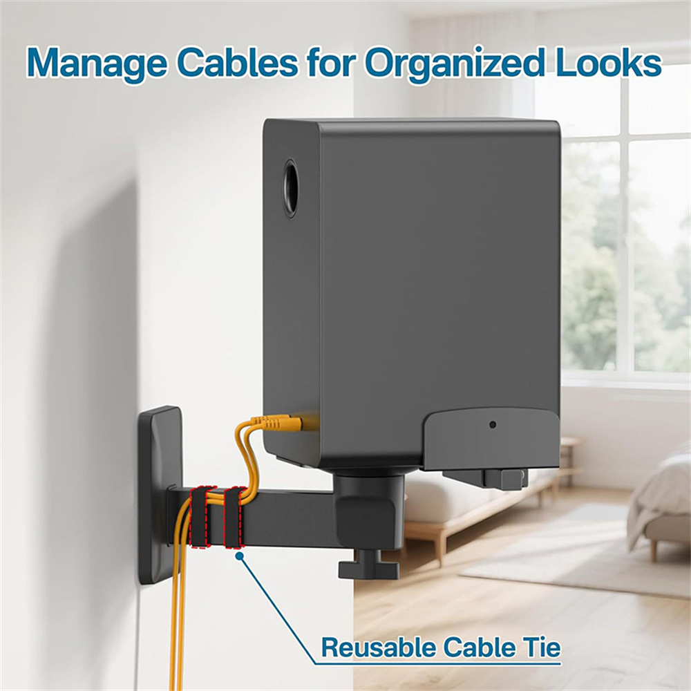 Double Clamp Speaker Wall Moun - Speaker Wall Ceiling Mount Bracket review and price