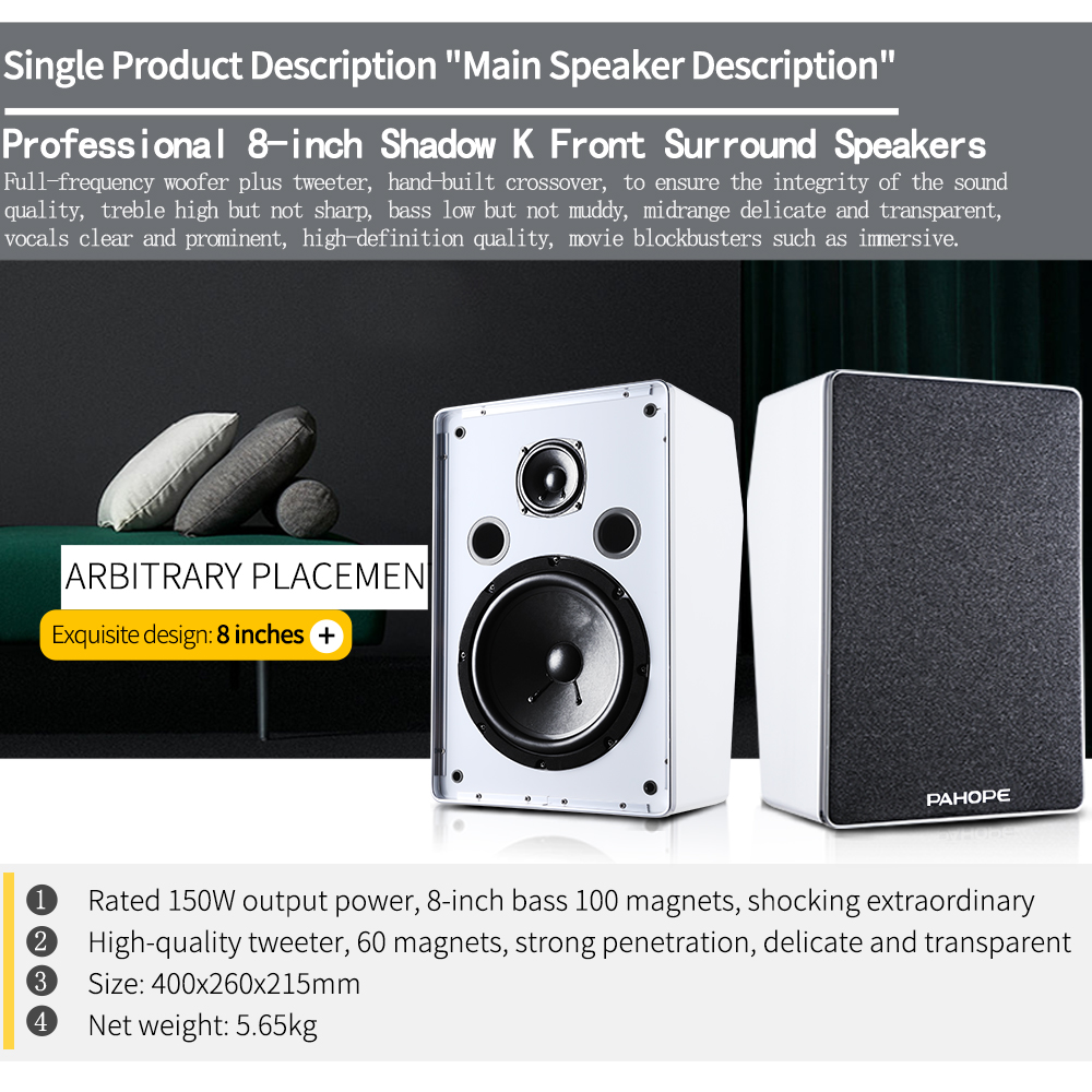 7.1 Home Theater Speakers Prof - Home Theater System 7.1 Surround Sound review and price